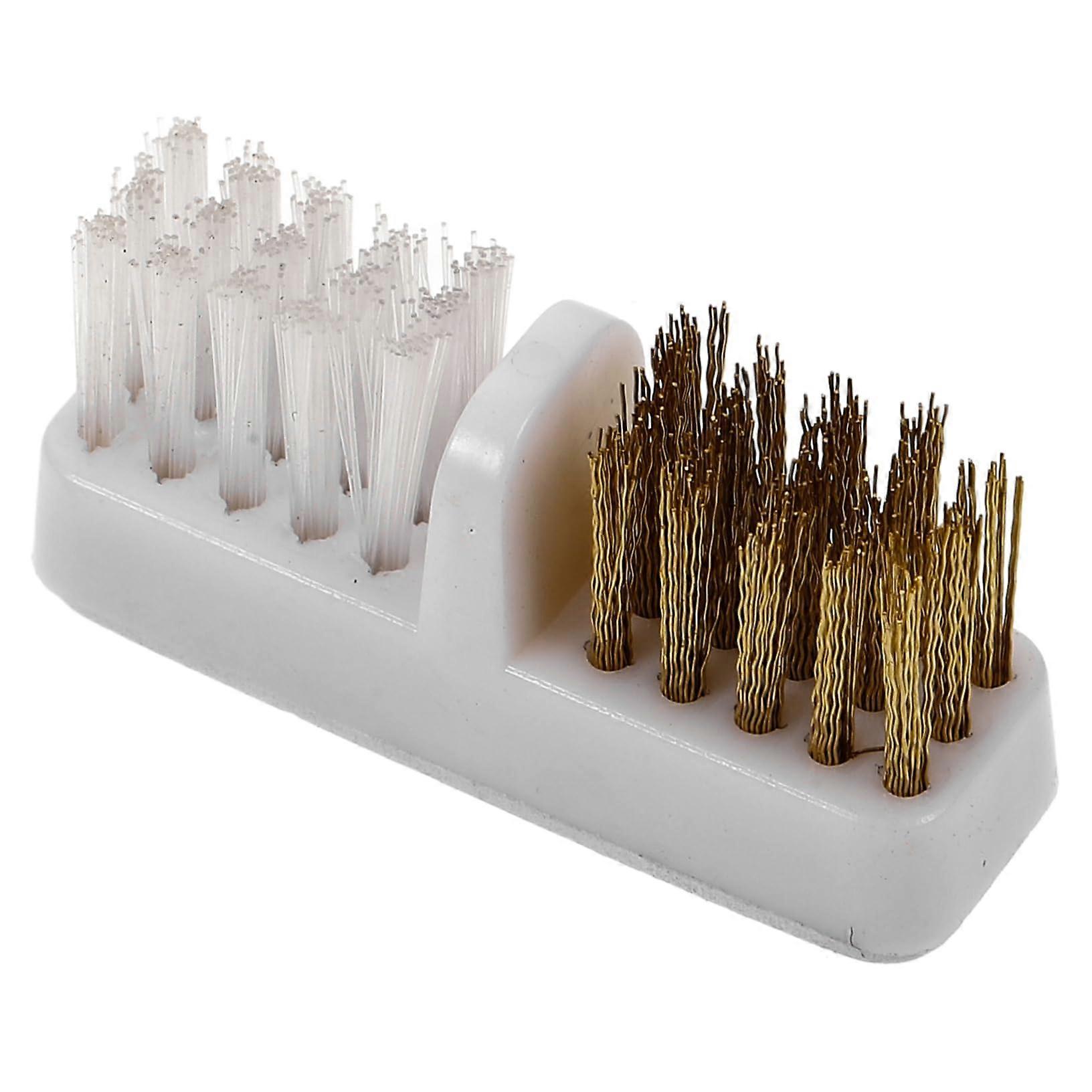 Nail Drill Bit Cleaning Brush Copper Wire Tool for Deep Cleaning Salon and Home Use