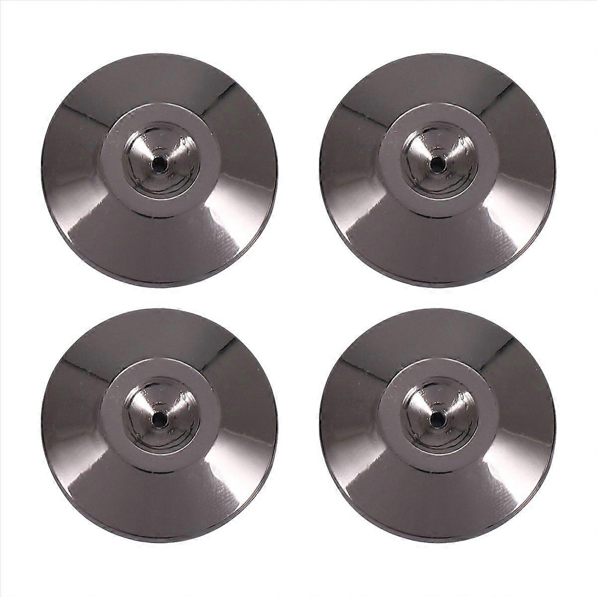 4 Pcs Speaker Pure Copper Spikes Pads(Black)