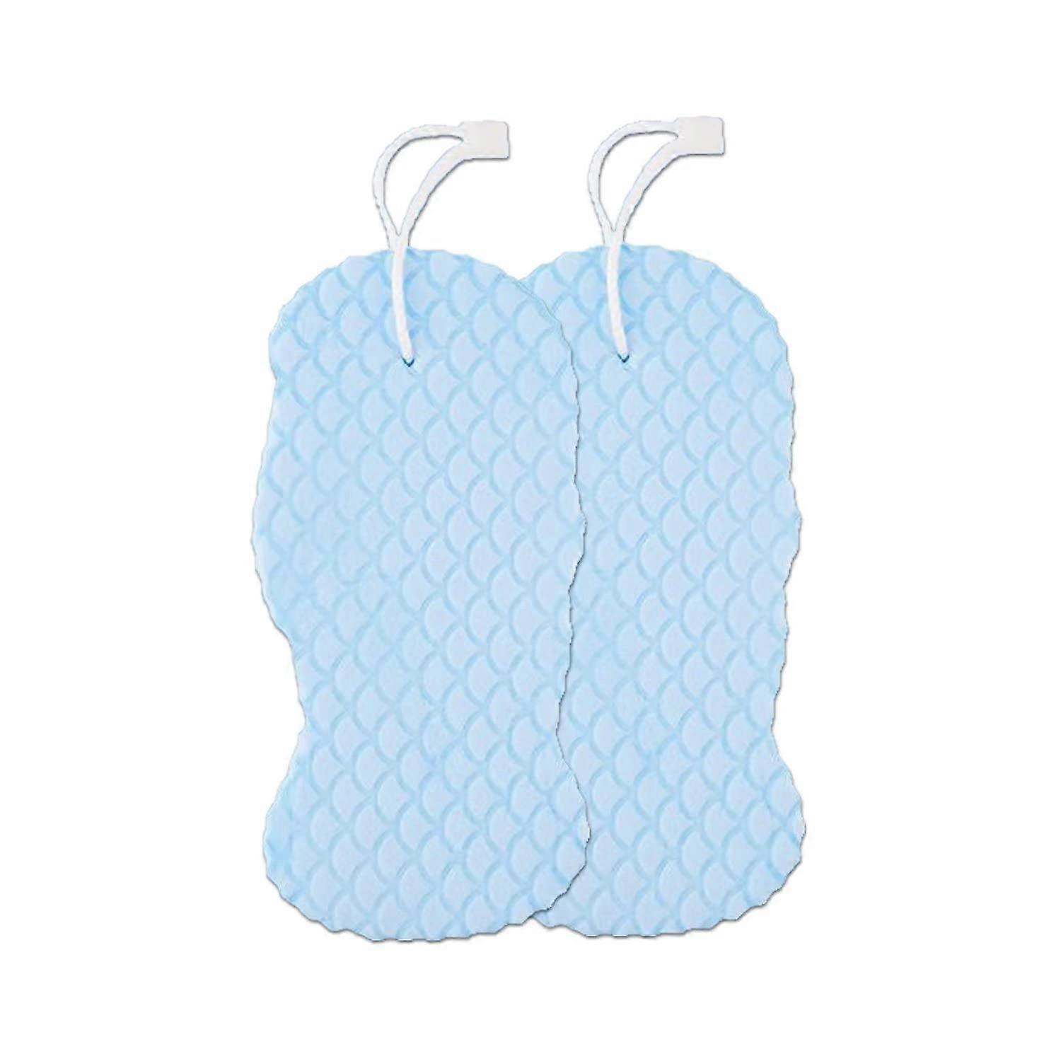 Super Soft Exfoliating Bath Sponge with Hanging Rope, 2 Count