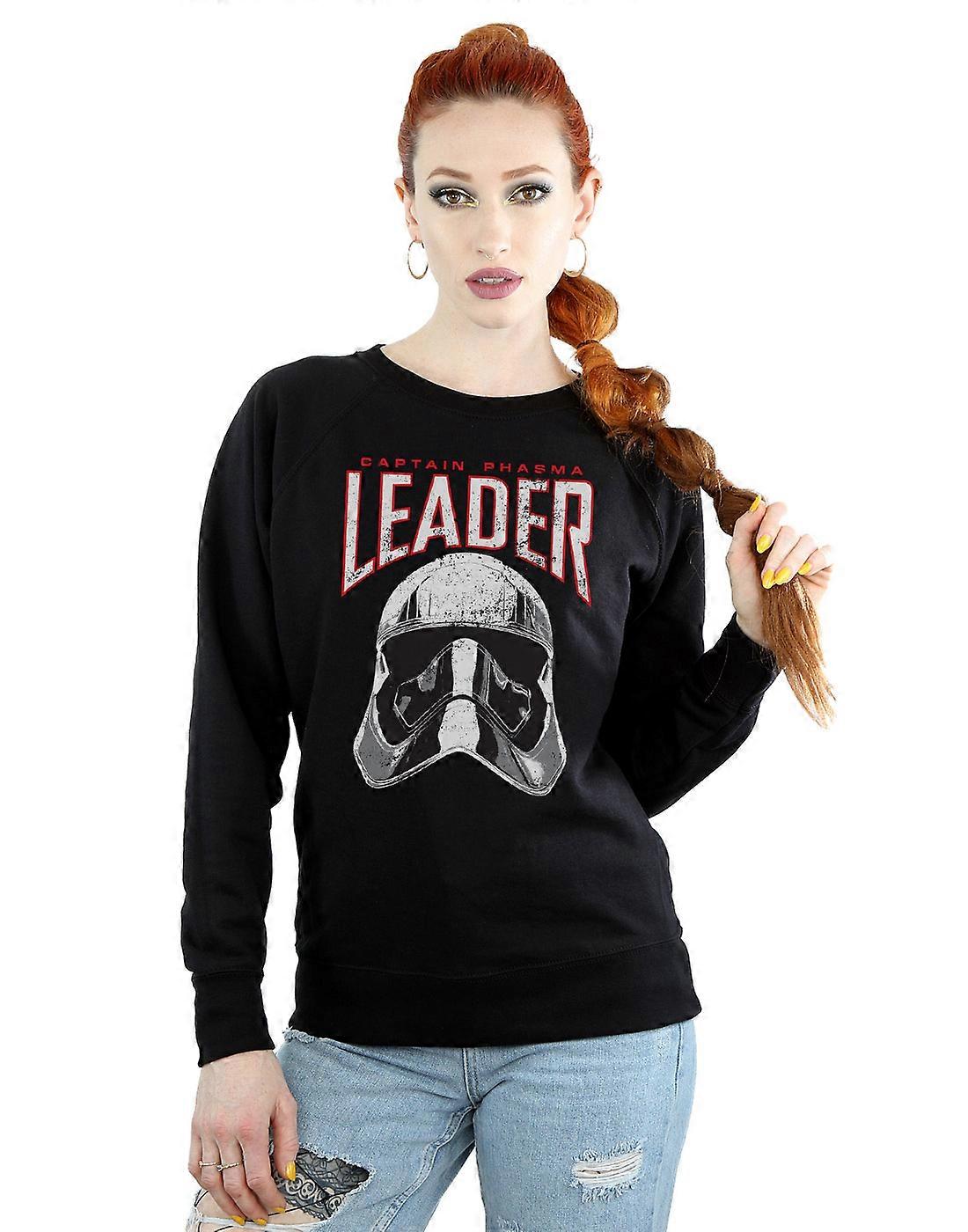 Star Wars el último Jedi líder casco sudadera mujer
