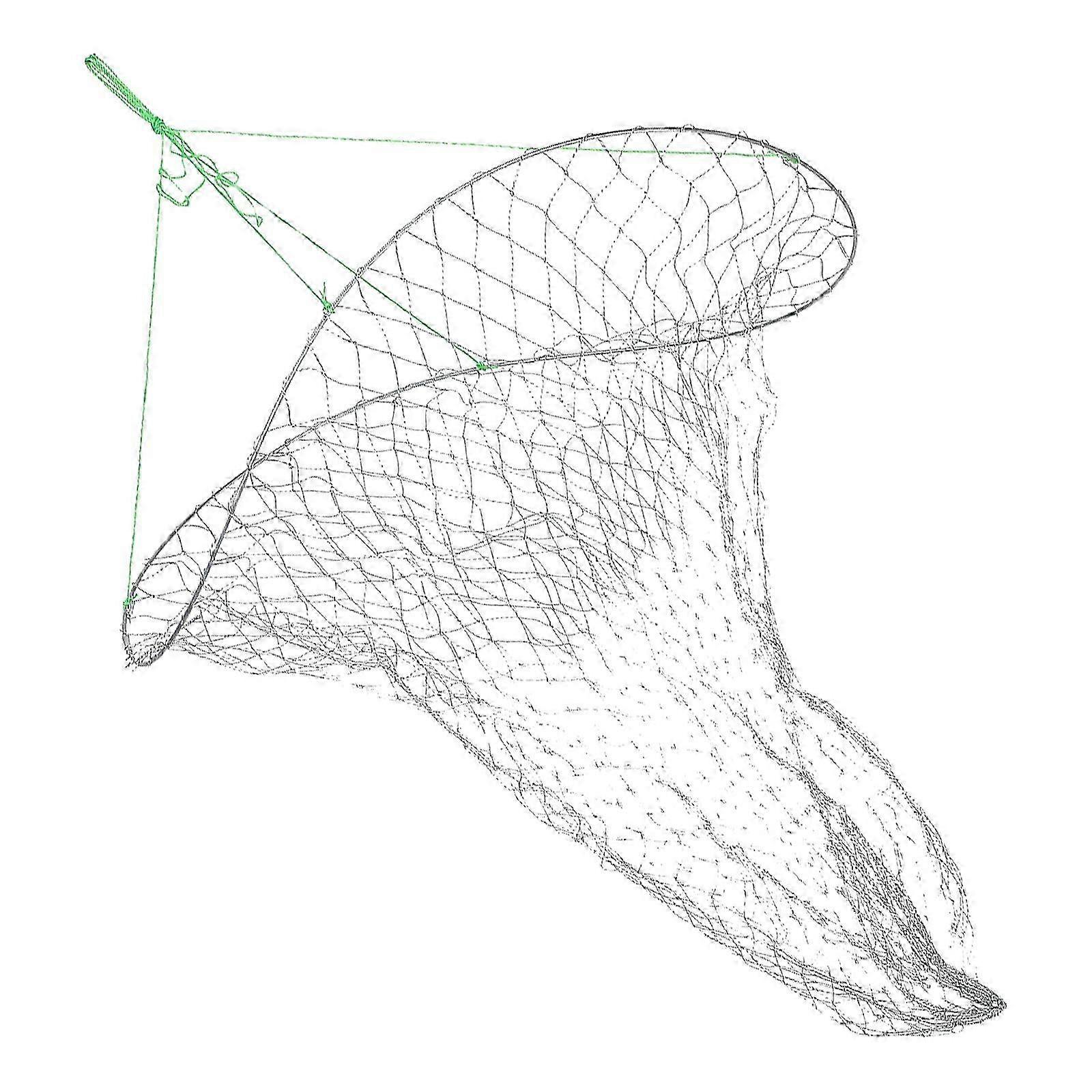 Fishing Pier Net Multifunctional Fish Trap for Shrimp 4Sets Foldable Net