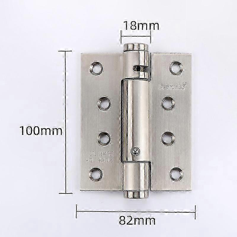 Spring Hinge Invisible Door Self-closing Buffer Damping Hinge Automatic Door Closer Hidden Door Wooden