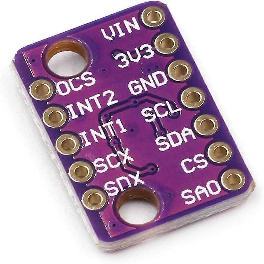 10 Set BMI160 6DOF Accelerometer Gyroscope Module I2C SPI UltraLow Power Motion Tracking
