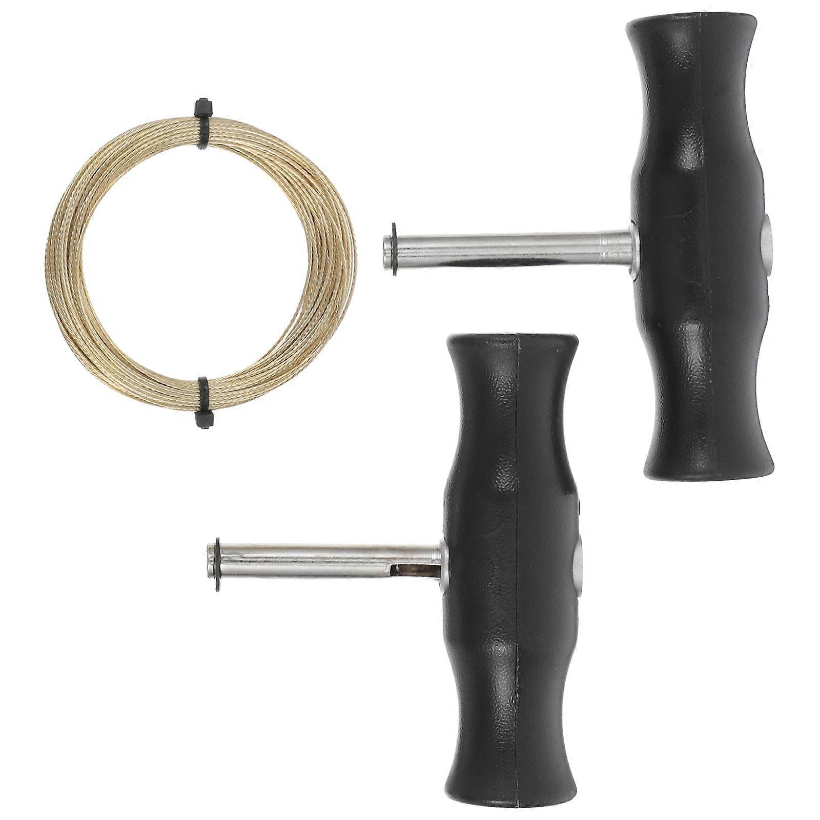 Automotive Glass Removal Tool Windshield Wire Cut Out Tool with Handle 2Sets