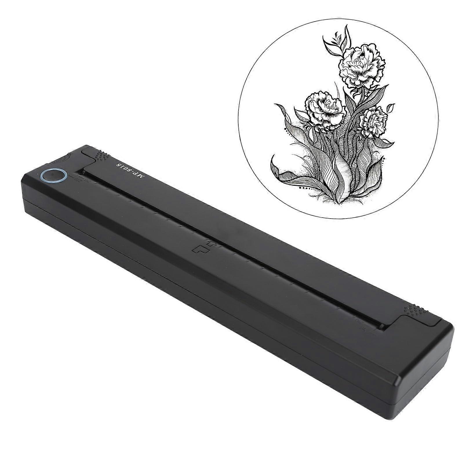 Tattoo Stencil Printer with 90 Sheets Transfer Paper, Fast Thermal Copier for Professional Artists