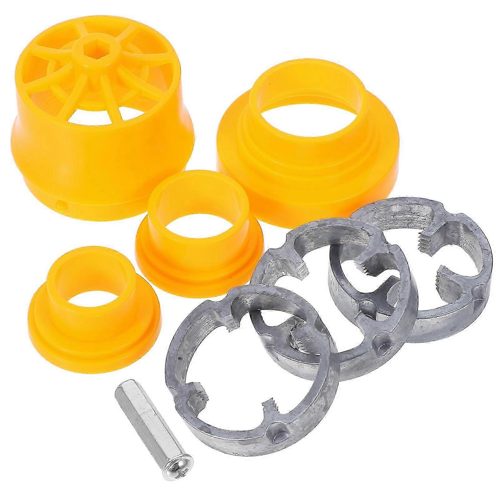 Electric PVC Pipe Thread Maker Tool Set Compatible with Drill, Includes NPT Tap and Die for Plastic Pipes, Portable Threading Solution for Efficient