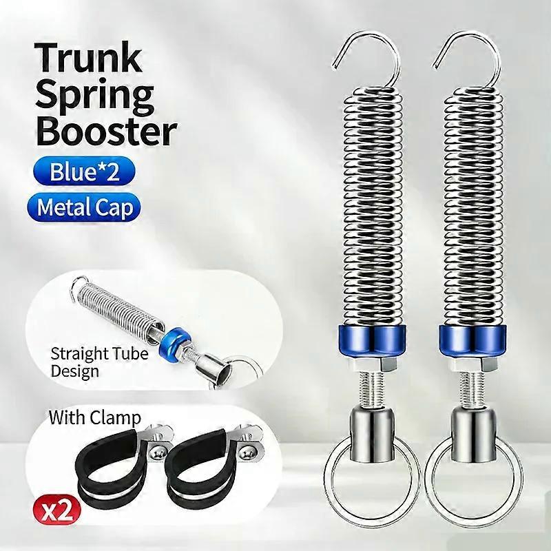1/2pcs Car Trunk Spring Lifting Device Lid Tailbox Automatically Open Tools Lifter Adjustable Booster Pull Metal Refit Accessori