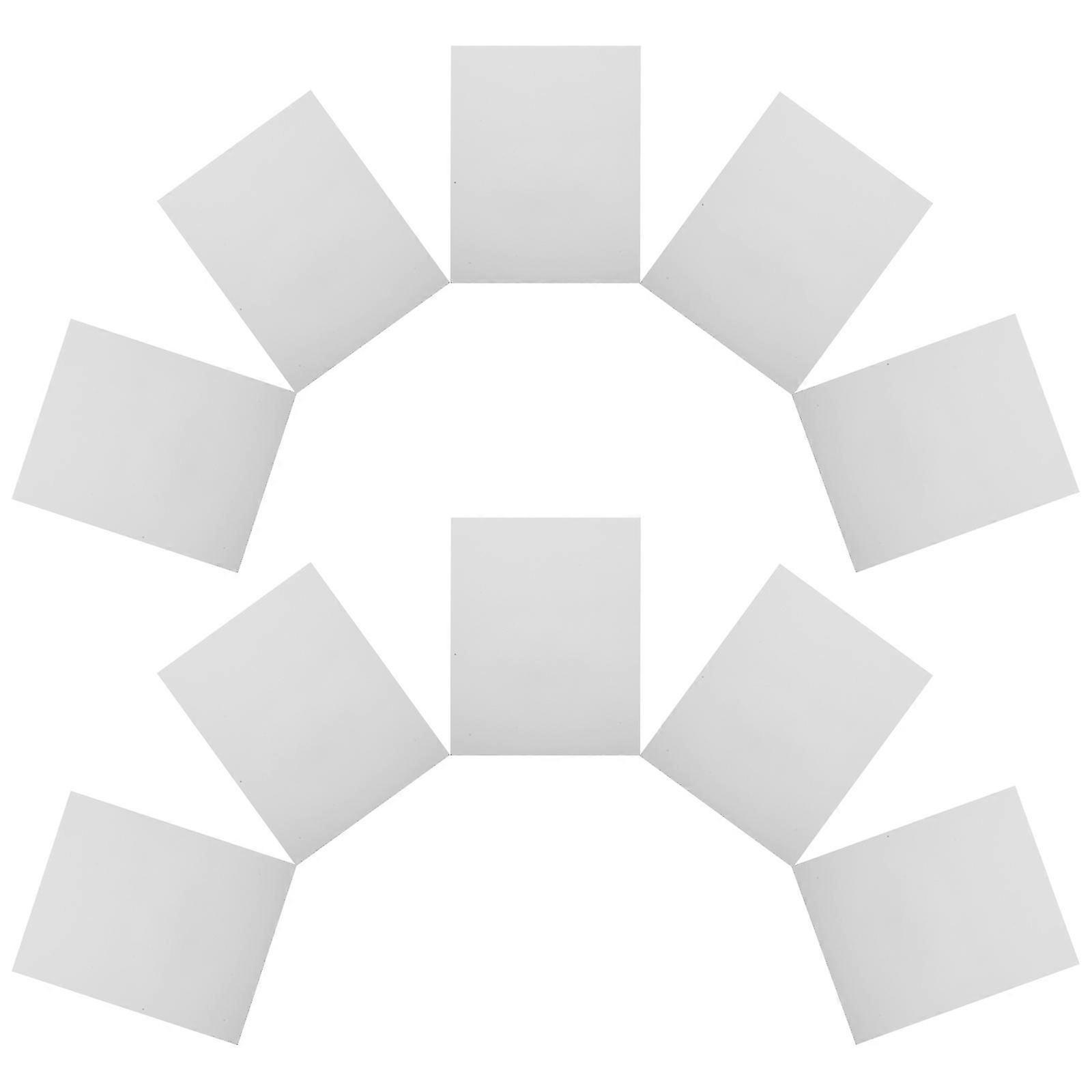 White Foam Board Board Protective Pad for Packaging 10Pcs Craft Material