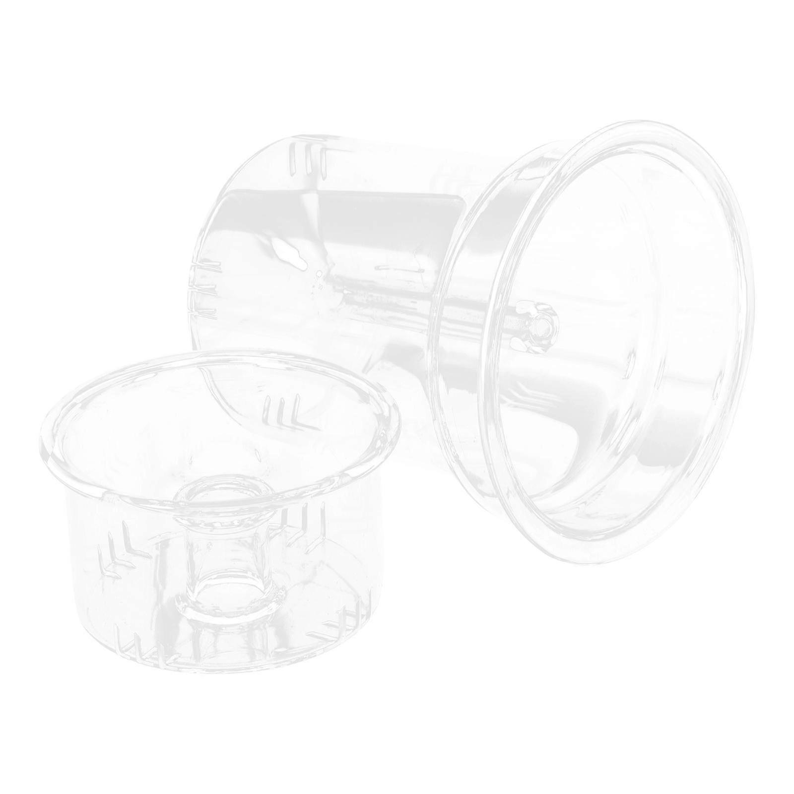 Glass Tea Infuser Insert for Loose Tea Steeping and Brewing 2Pcs