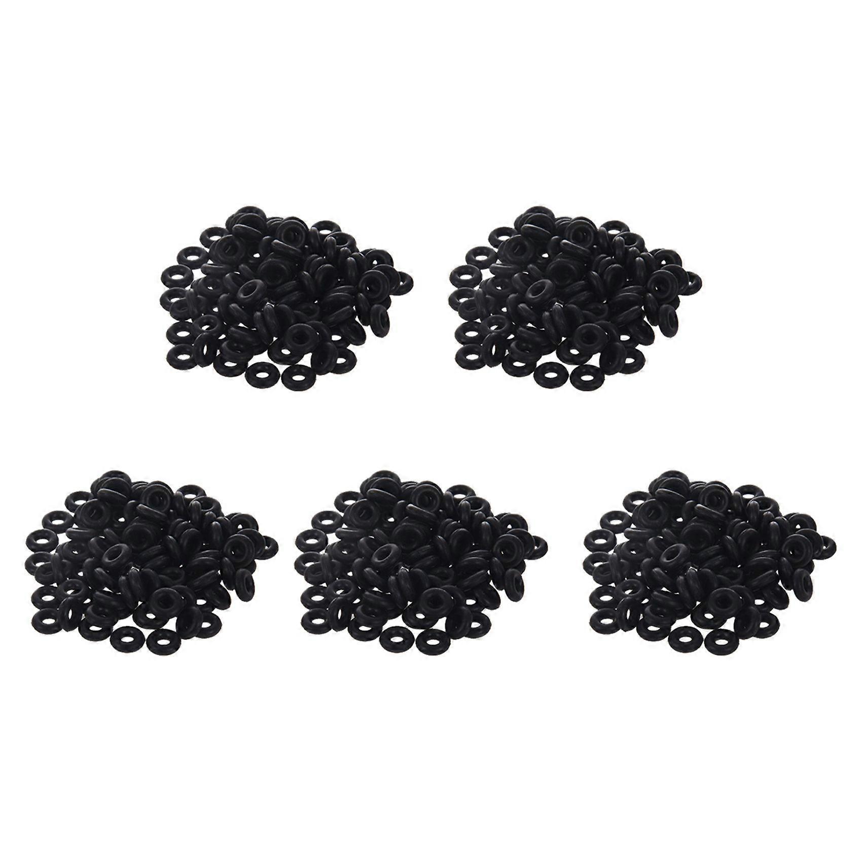 500 Pcs O-Ring in Nitrile Rubber 6 x 2 mm