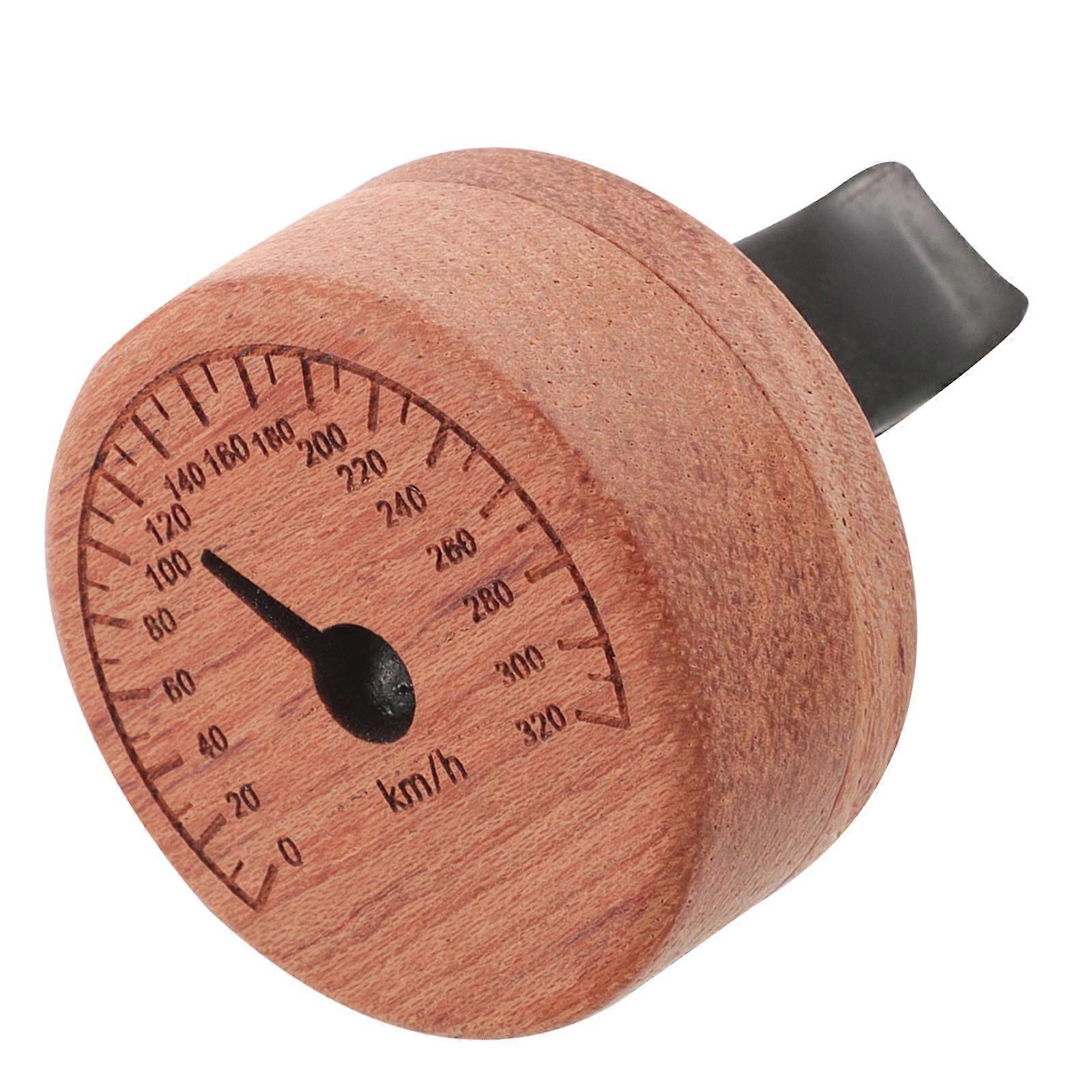 Wooden Aroma Diffuser Car Perfume Diffuser for Car Use Light Brown Wood Design