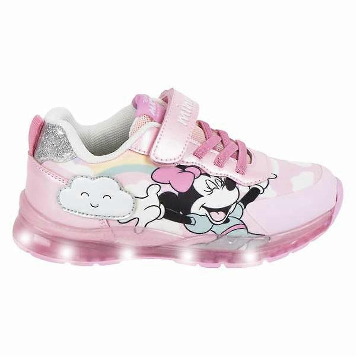 LED Trainers Minnie Mouse Pink