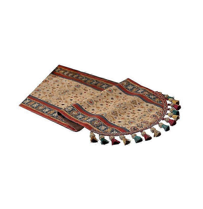 Table Runner Decorative Rustic Camping Banquet Polyester Dining Table Runner 40cmx180cm