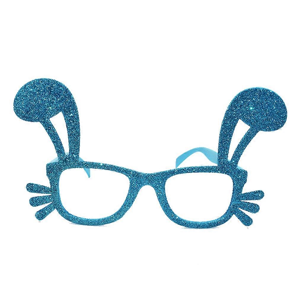 Glasses Rabbit Ear Easter Decoration Glasses Prop for Decoration 2Pcs