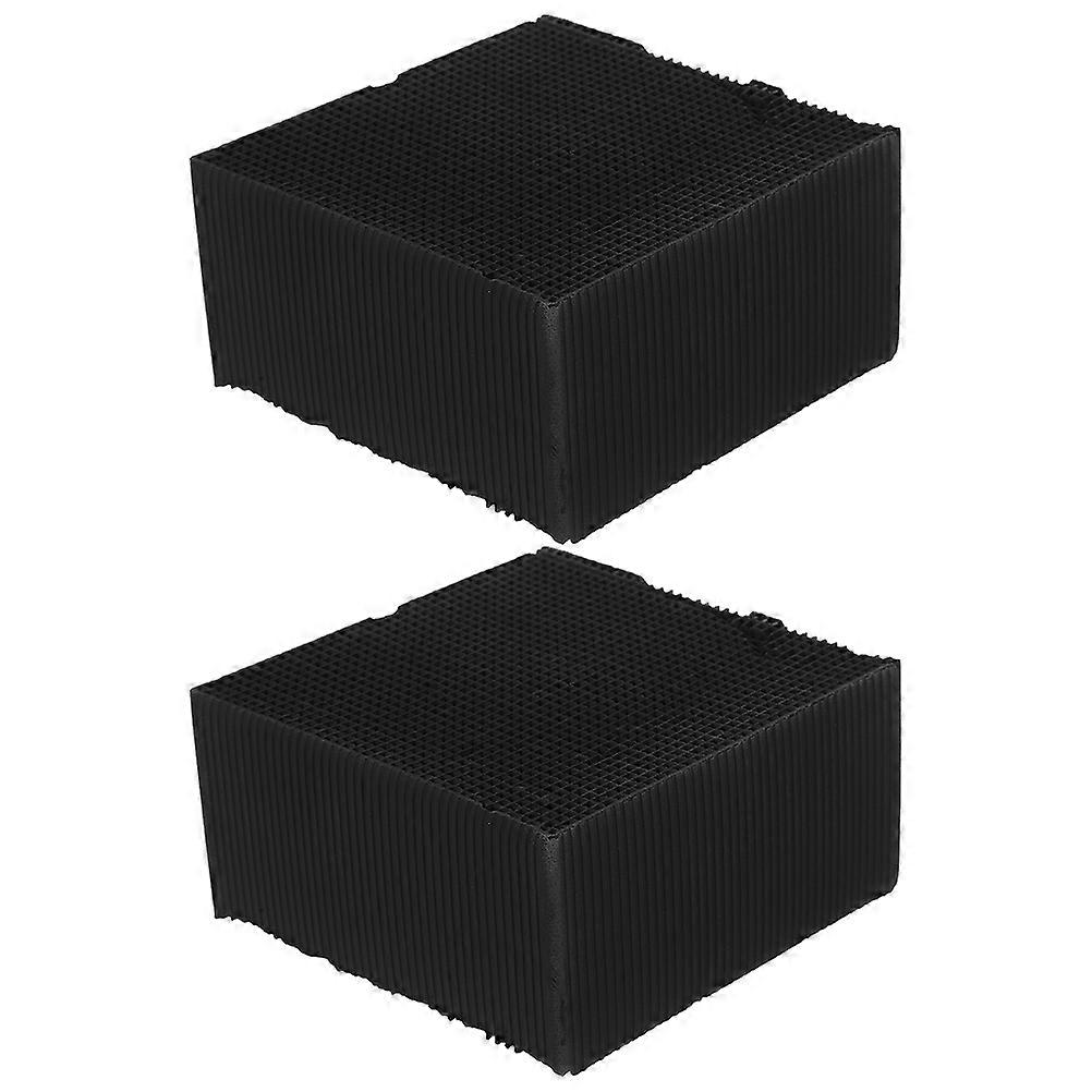 Fish Tank Filter Cube Activated Carbon for Absorption 6Pcs