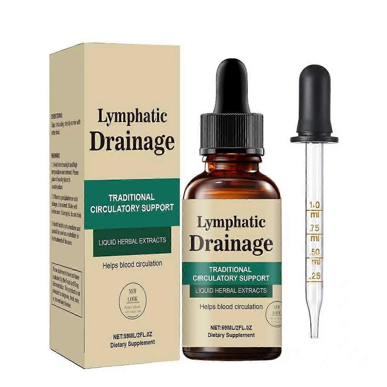 60ml/bottle Lymphatic Drainage Drops (60ml)