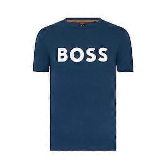 Camiseta de media manga Hugo Boss Boss Boss 50469648 Thinking 1 Boss Logo Crew para hombre