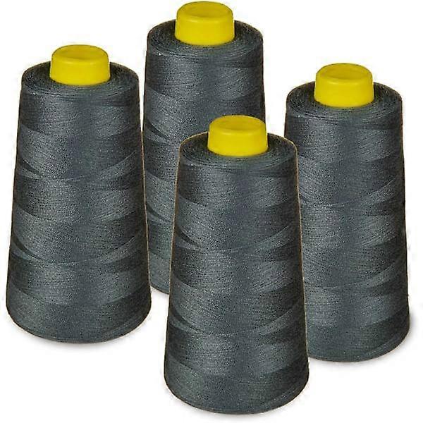 4 kantbåndsruller, mørkegrå