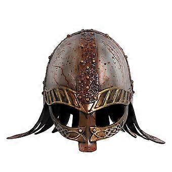 Capacete Viking: Chapéu Viking Feminino Masculino Cosplay Festa Acessório com Sangue - Acessórios de Fantasia Medieval - Capacete de Guerreiro Realista