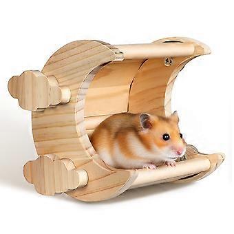 Dekoratives Hamsternest aus Holz für den Innenbereich, 1 Stück