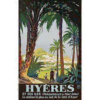 HYERES ET SES ILES - VIAGGIO VINTAGE Puzzle in legno - 36133 -A2272