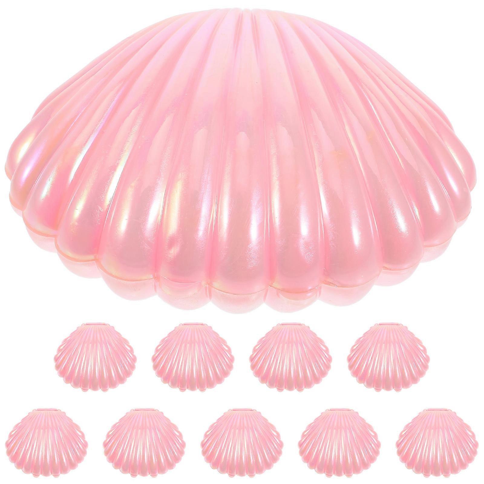 Creative Shell Candy Storage Box for Wedding Party 10Pcs Pearlescent