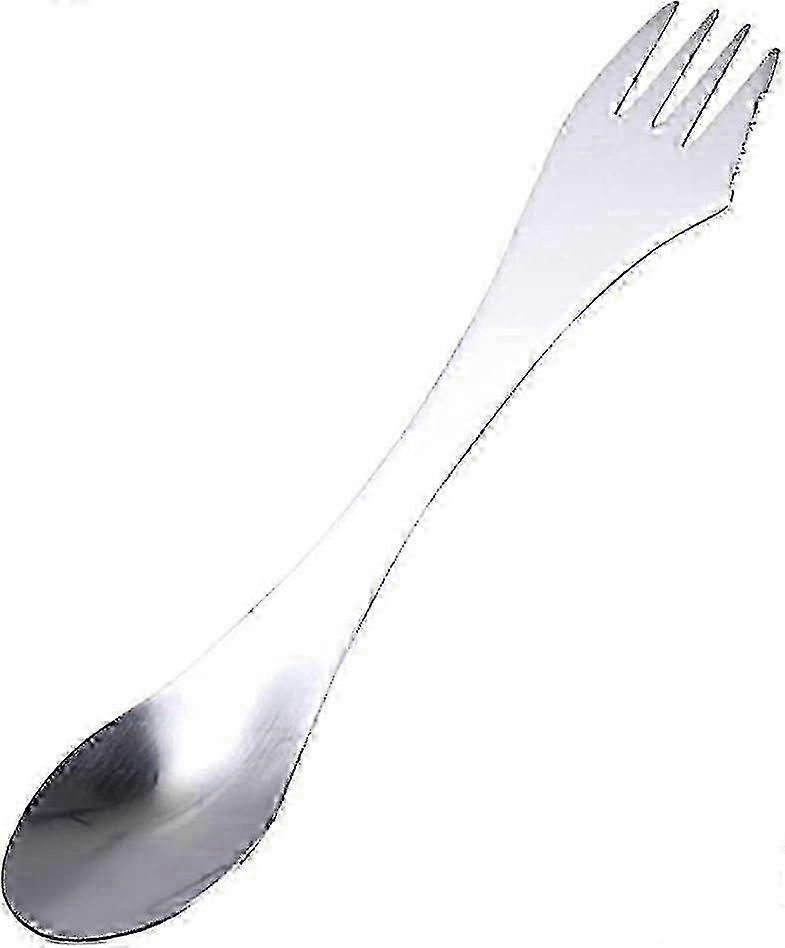 3-in-1 Camping Cutlery Set with Knife, Spoon and compatible withk compatible with Outdoor Travel and Hiking