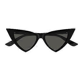 Alexander McQueen AM0518S 002 - aurinkolasit, koko kehyksen, kissansilmälasit, UV3-suojalasit.