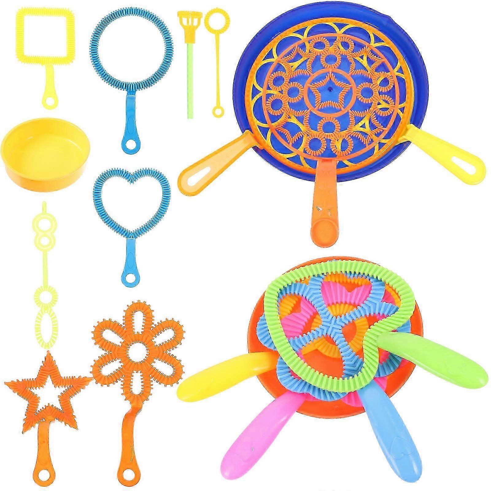 Bubble Tools Set Bubble Maker for Playing 20Pcs Assorted Outdoor Toys
