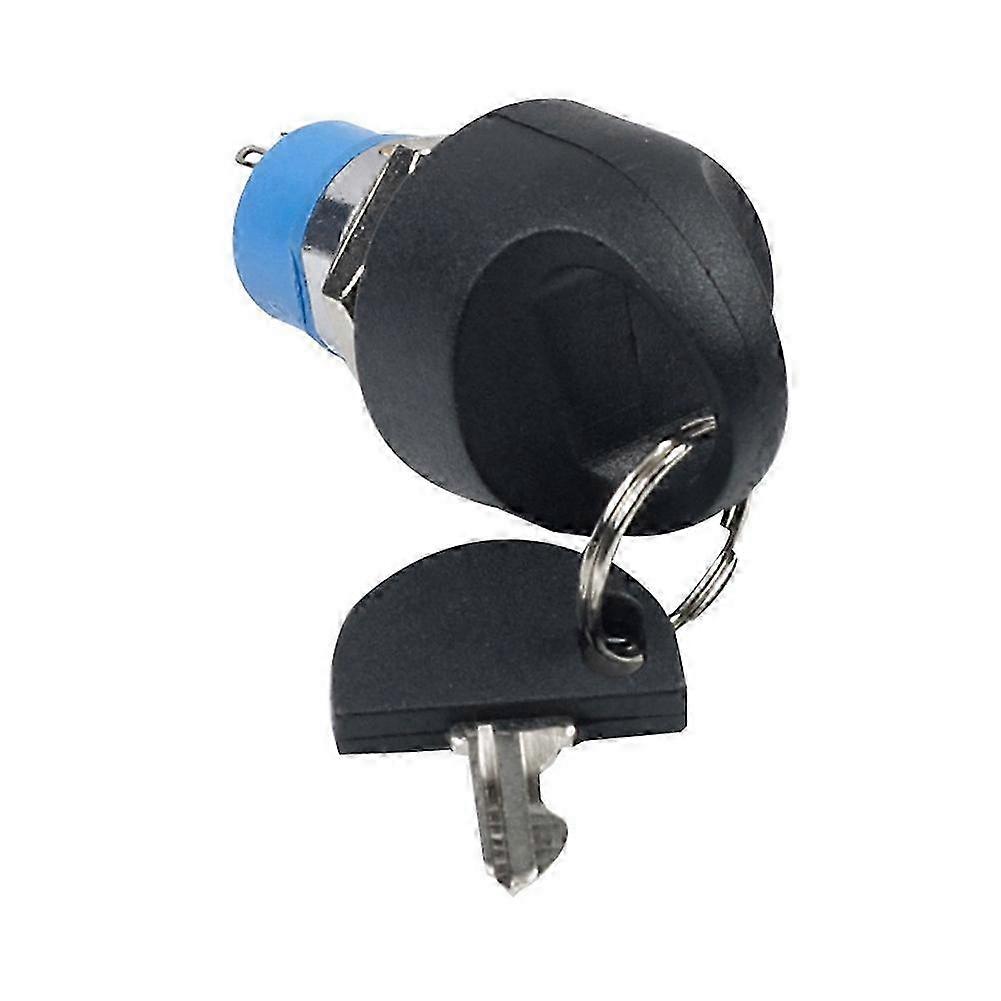 Ignition Switch Lock with Keys Mobility Scooter Spare Start on/Off Ignition Switch for Motorcycle E