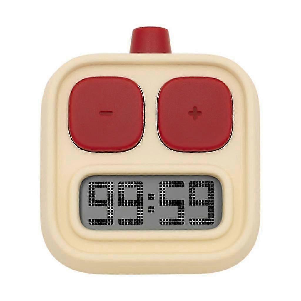 Digital Countdown Magnetic Timer With Lcd Digital Display Hangable Alarm Clock