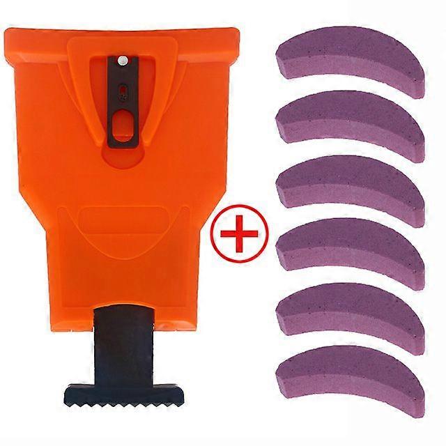 Chainsaw Teeth Sharpener Sharpens Saw Chain Sharpening Tool System Abrasive Tools Easy Durable Sharp Bar-mount Fast Grinding