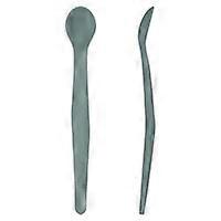 Harmony green silicone spoon 2 units