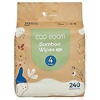 Pack bamboo fiber joy wipes 4 units