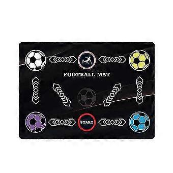 Soccer Training Mat, Football Footwork Training Equipment Mat Non-Slip Silent Soccer Mat for All Levels_hz
