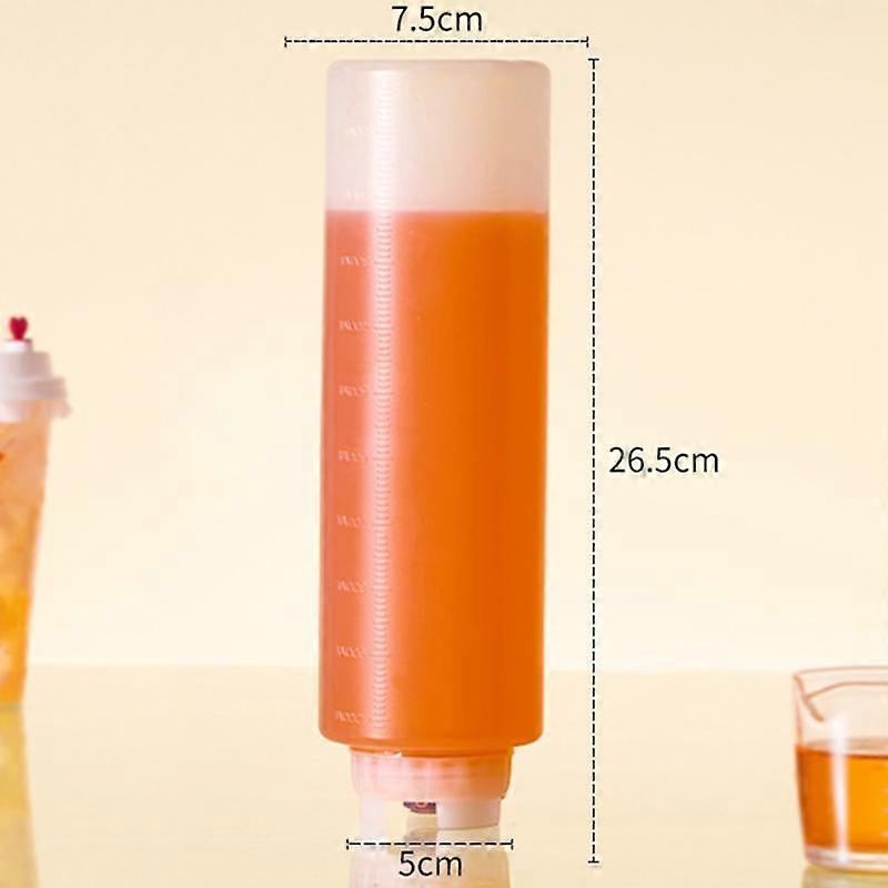 Inverted Plastic Squeeze Bottles, Refillable Tip Large Valve Dispenser Condiment Squeeze Bottle