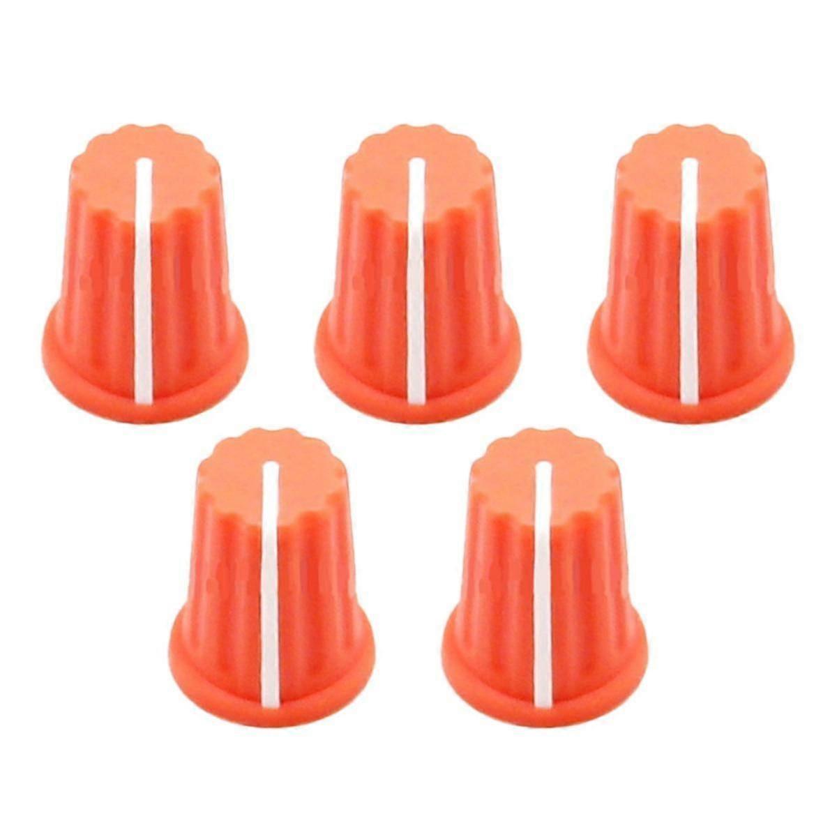 EQ Rotary Knob Replacement Equalizer Potentiometer Fader Knobs Push Rod Cap, Knob Cap-A