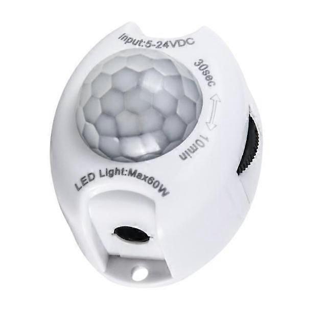 Motion Sensor DC 5V 24V Light Switch Movement Detector Activated Timer Automatic PIR Motion Sensor LED Strip Light Module Tape