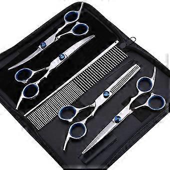 Tesoura de cabeleireiro Dww-Kit, tesoura de salão de barbeiro em aço inoxidável para cabelo.