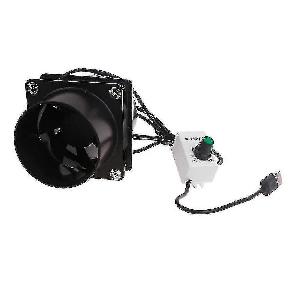 High Performance Ventilation Fan, Includes Plastic Duct Pipe, Powerful Suction