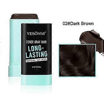 Hair Dye Stick, Safe & Convenient Hair Colour Touch Up Stick, Water & Sweat Resistant for Quick Hairline Concealer 20g