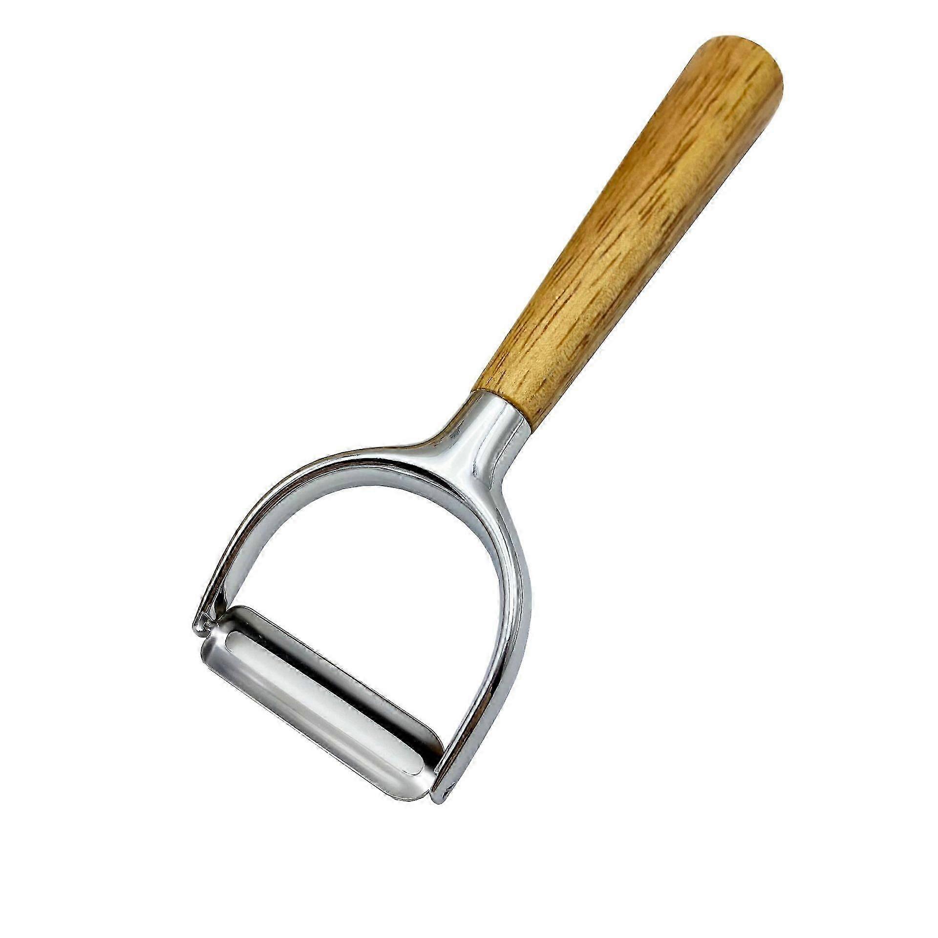 Oak-handled peeler, household kitchen peeling tool