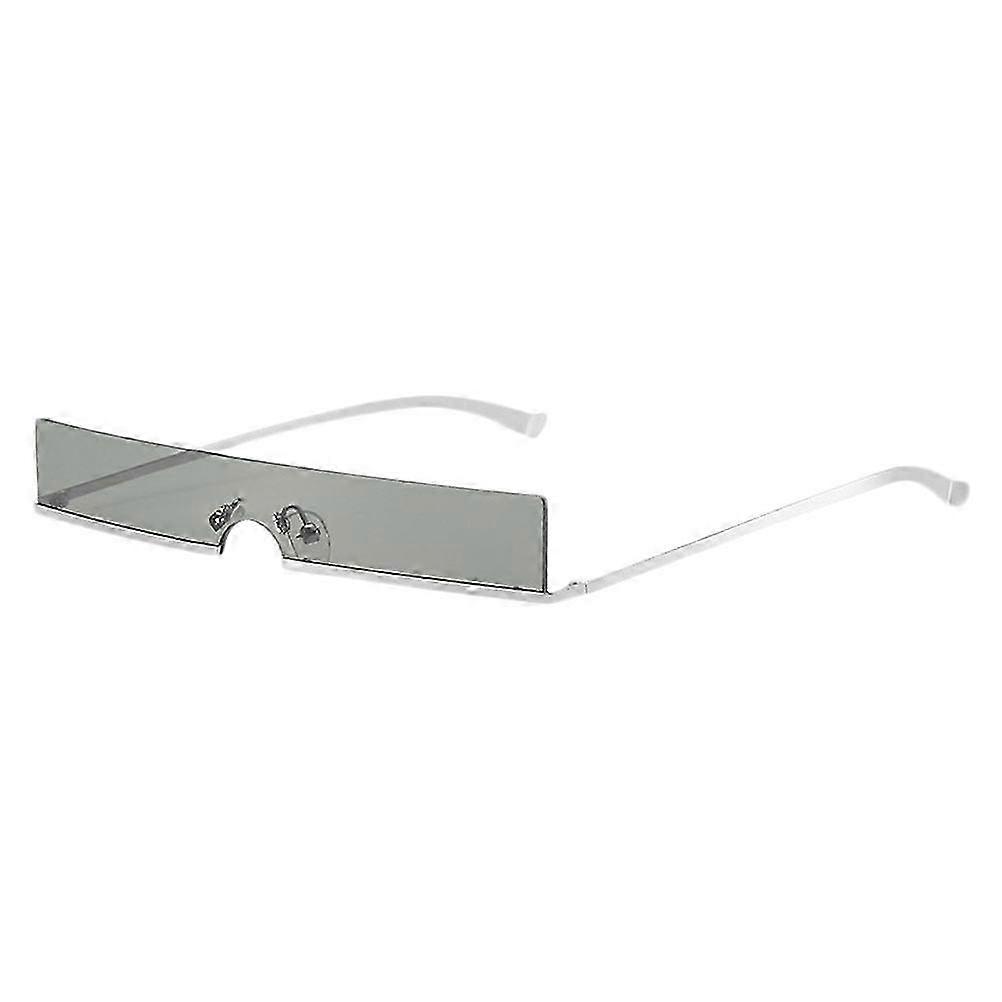 Sunglasses compatible with Women Rimless Rectangular compatible with Summer Use 3Pcs