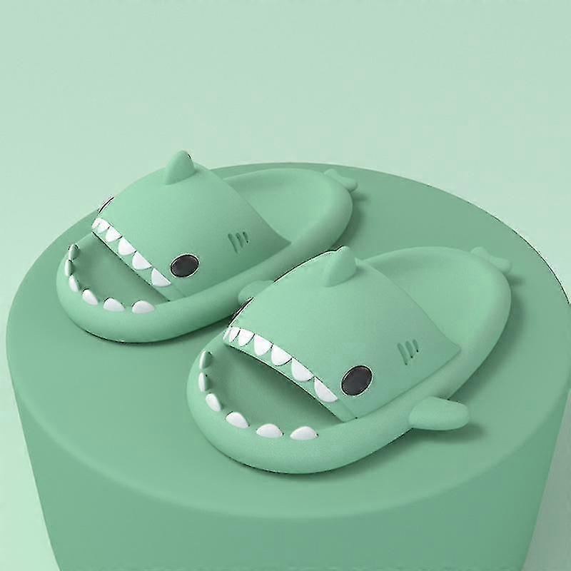Shark Tofflor Halkfria Duschtofflor Mjuka Sommarsandaler För Flickor Och Pojkar