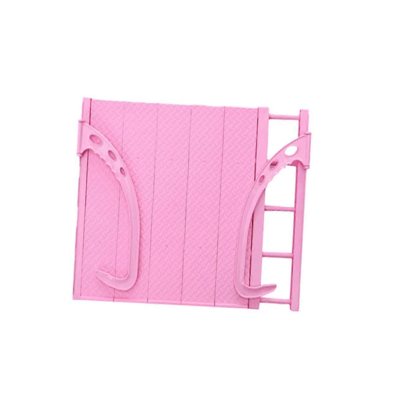 Foldable Laundry Drying Rack No Drill Wall Mounted Adjustable Space Saving Design