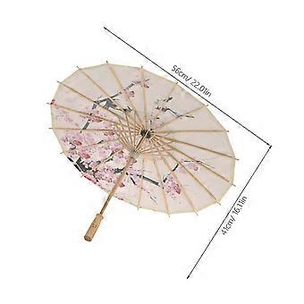 Photography Prop Umbrella Chinese Style Oil Paper Umbrella 1Pcs