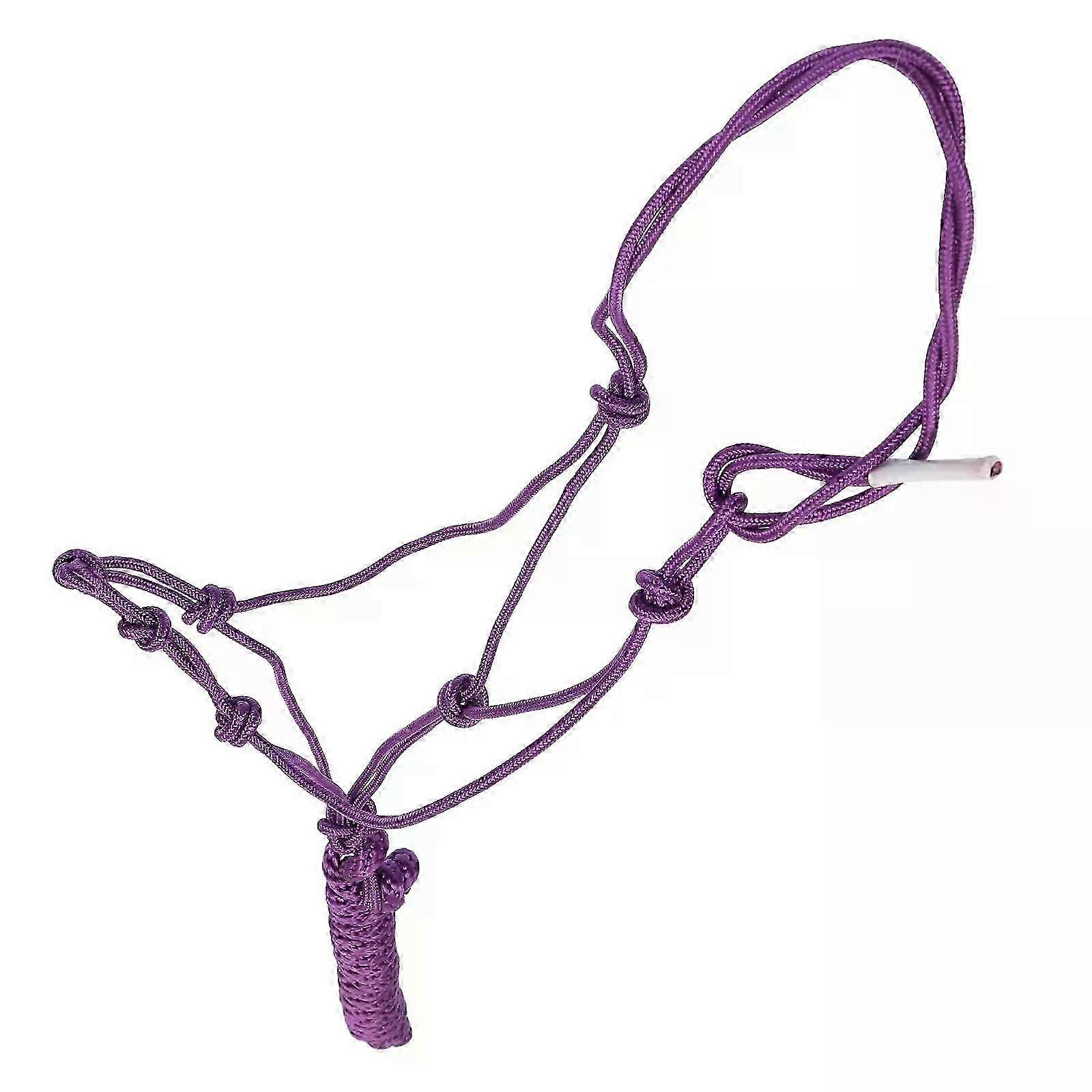 Diadema de brida para caballo duradera, color aleatorio, pasamontañas desmontable, equipo de montar, fácil de guardar, adecuado para entrenamiento.