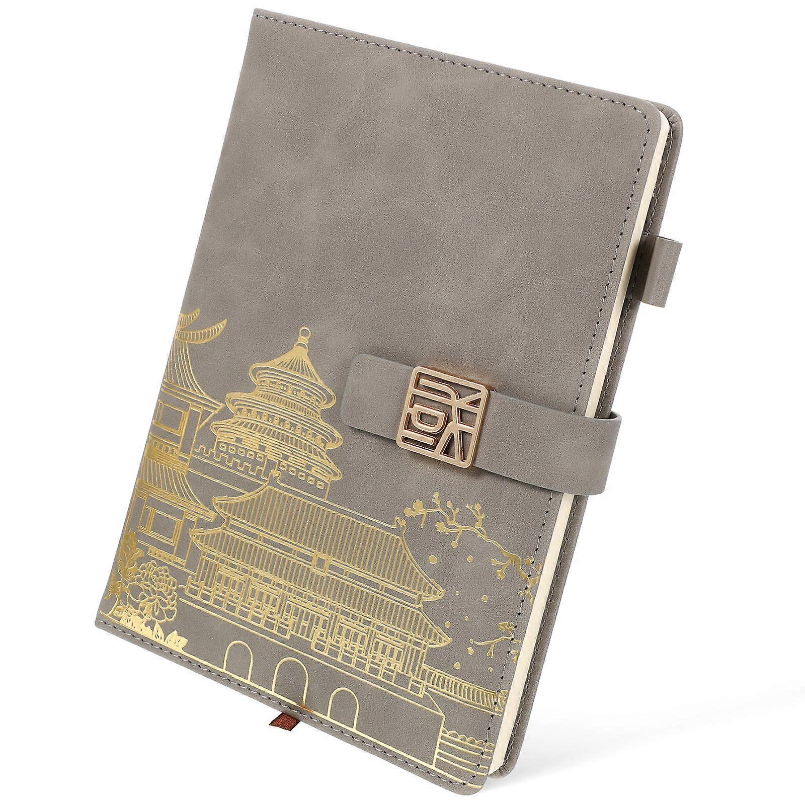 Grey Decorative Planner Notepad for Writing Thickened Portable Daily Notepad