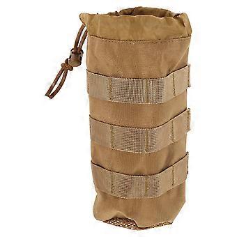 Chocolate Hiking Water Bottle Carrier Bag for Hanging Outdoor Use