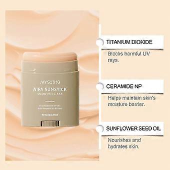SPF 50+ Broad Spectrum Water Resistant (80 Minuten) Smoothing Sunscreen Stick - Feuchtigkeitsspendend und nährend mit Ceramid und Sonnenblumenkernöl